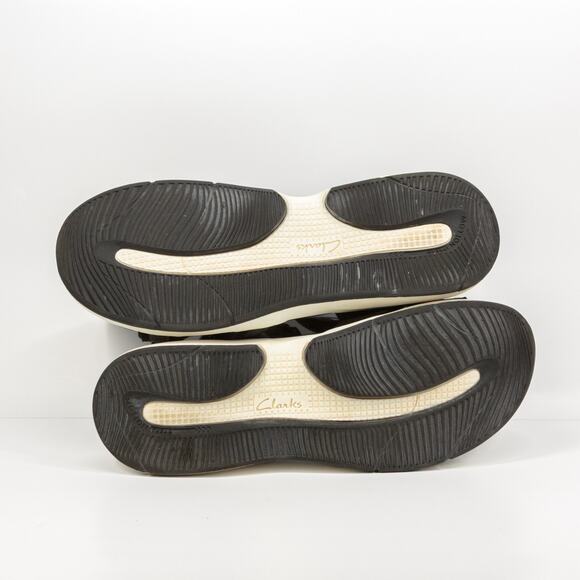 CLARKS Collection Solan Drift Motion Tread Sport Sandals Hook & Loop Black Sz 10 - Picture 7 of 9